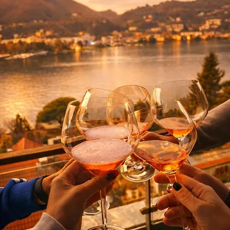 Miranda Luxury View Penthouse With Panoramic Terrace Villa Como